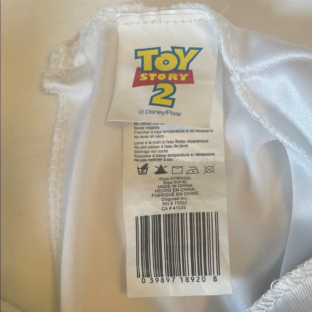 Toy Story 2 Buzz Lightyear Costume - Size 4-6 - Picture 2 of 9